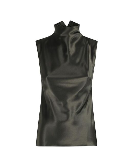 Sleeveless Tops Nanushka de color Black