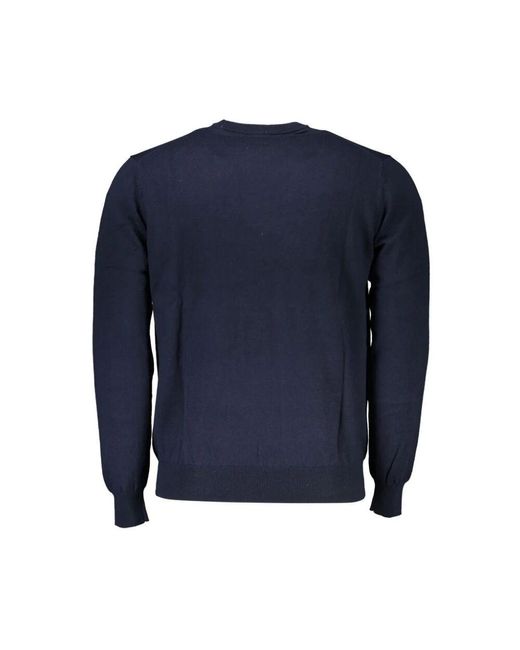 Harmont & Blaine Blue Round-Neck Knitwear for men