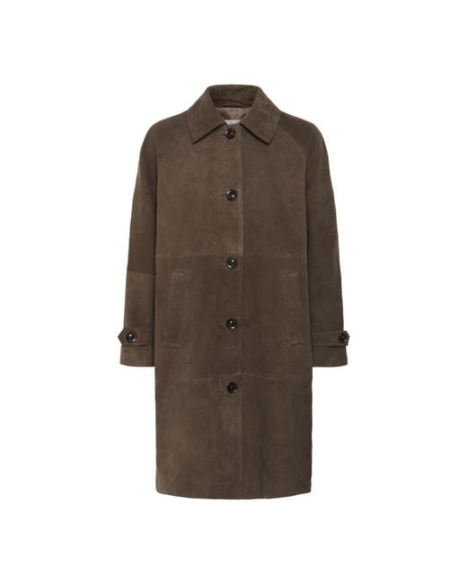 My Essential Wardrobe Leather Jackets in het Brown