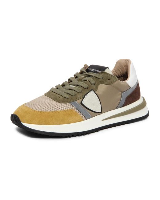 Philippe Model Schoenen ,Veelkleurig ,Tropez 2.1 in het Gray voor heren