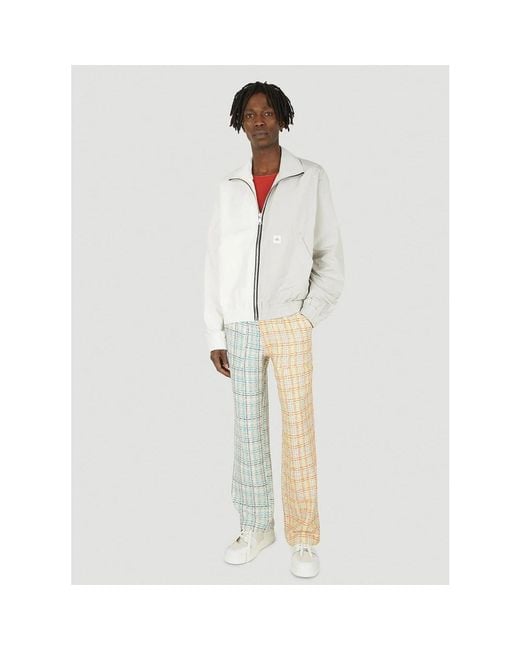 (DI)VISION Yellow Straight Trousers for men