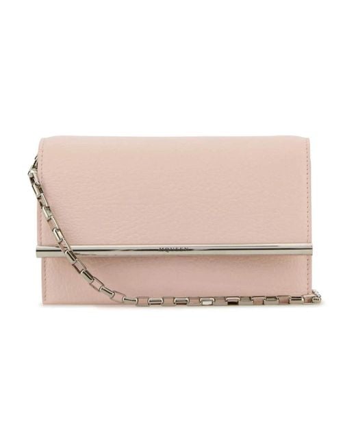 McQueen Pink Shoulder Bags