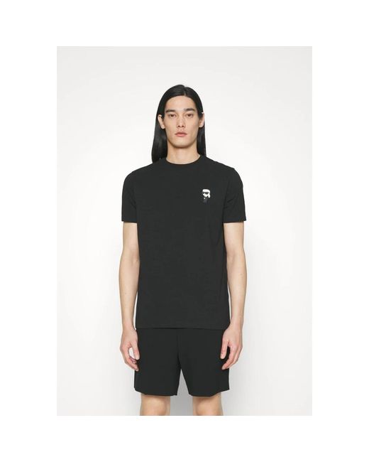 Karl Lagerfeld Black T-Shirts for men