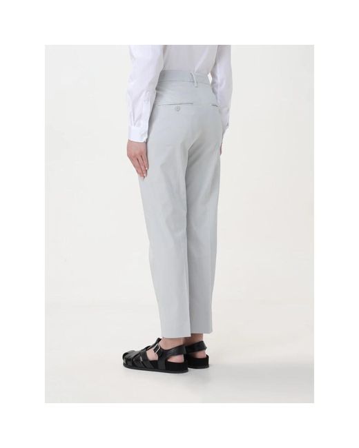 Dondup Blue Cropped Trousers