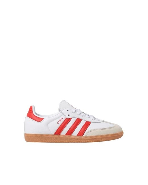 Adidas Originals Sneakers in het Red