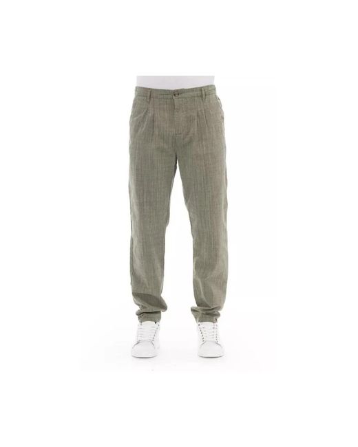 Baldinini Gray Chinos for men