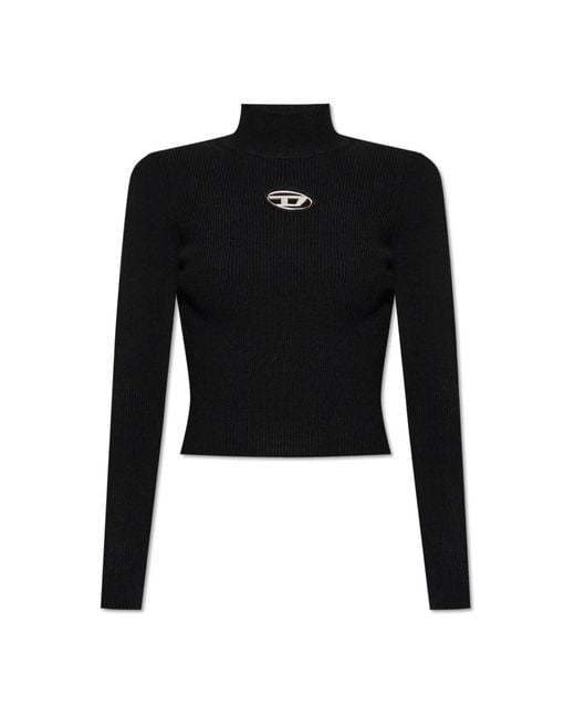 Turtlenecks DIESEL en coloris Black