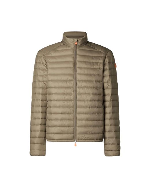 Save The Duck Green Winter Jackets for men