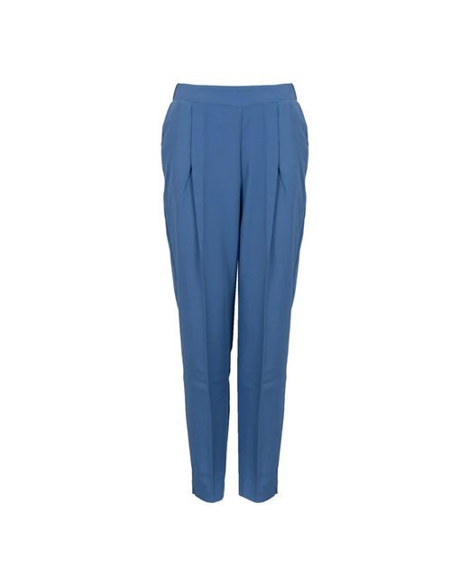 Slim-Fit Trousers Silvian Heach de color Blue
