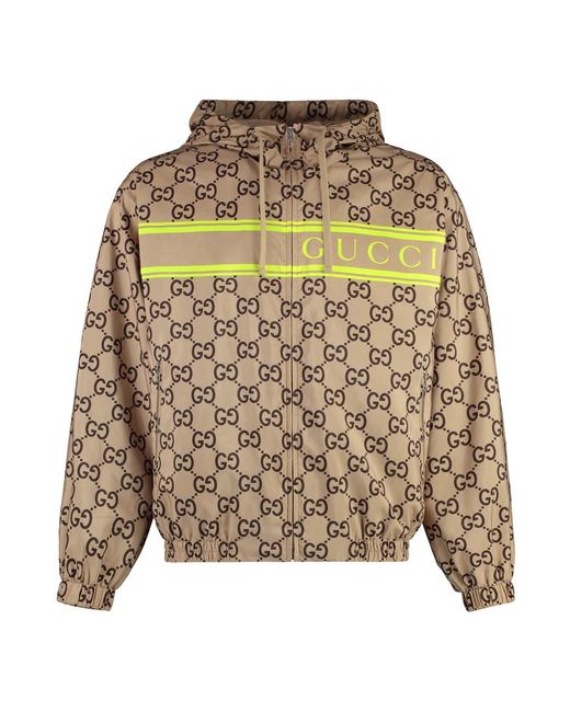 Gucci Jack Met Capuchon in het Brown voor heren