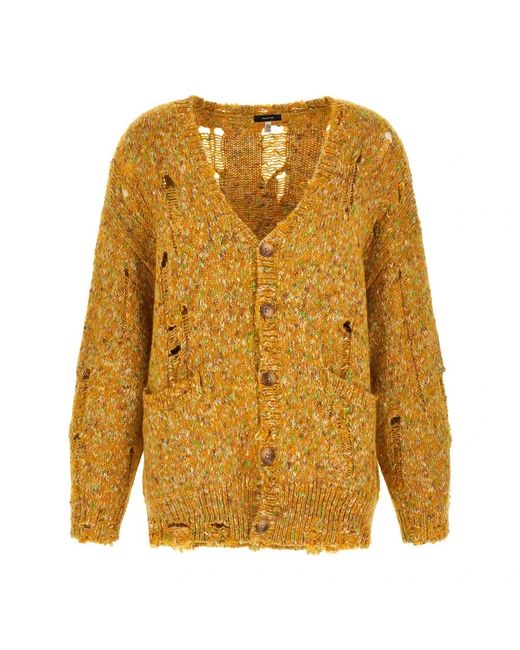 Cardigans R13 en coloris Yellow