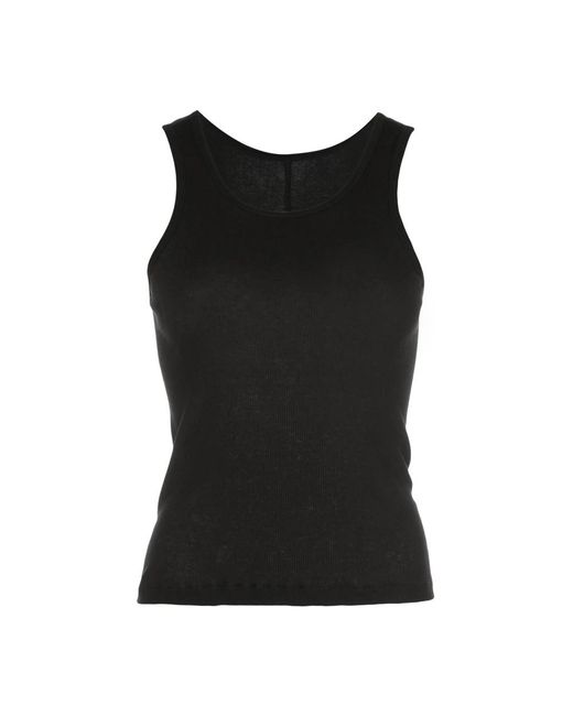 Wardrobe NYC Black Sleeveless Tops