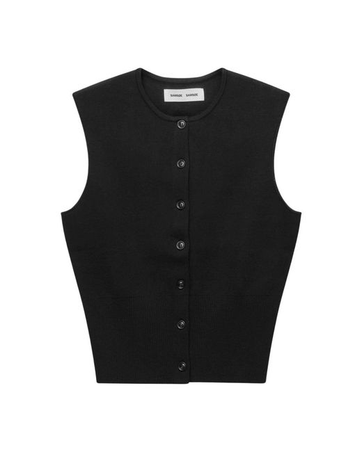Cardigans Samsøe & Samsøe de color Black