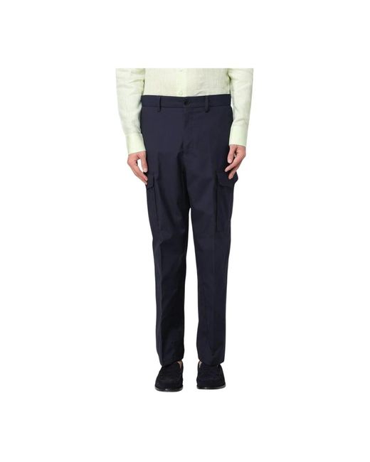 Etro Klassische Cargo Hose Mit Praktischen Taschen in Blue für Herren