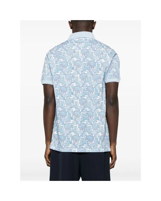 Etro Blue Polo Shirts for men