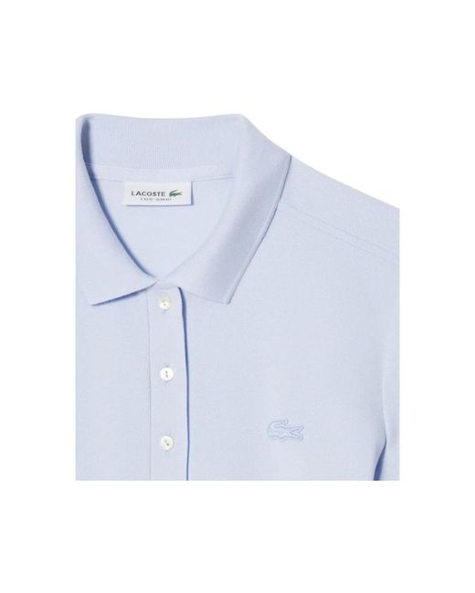 Lacoste White Short Dresses