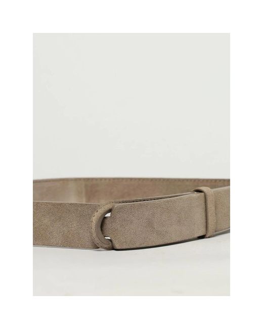 Orciani Accessoires ,Bruin ,Suède Elegante Suède Riem in het Brown voor heren