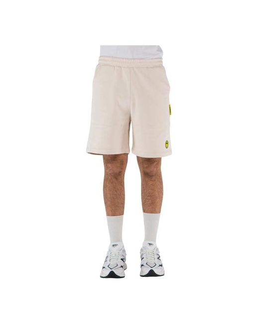 Barrow Ikonic smile shorts in Natural für Herren