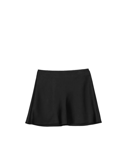 DUNST Black Short Skirts
