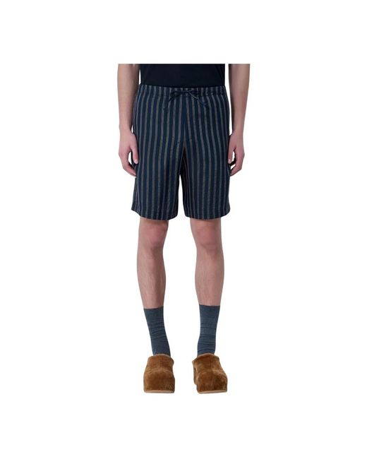 Dries Van Noten Blue Casual Shorts for men