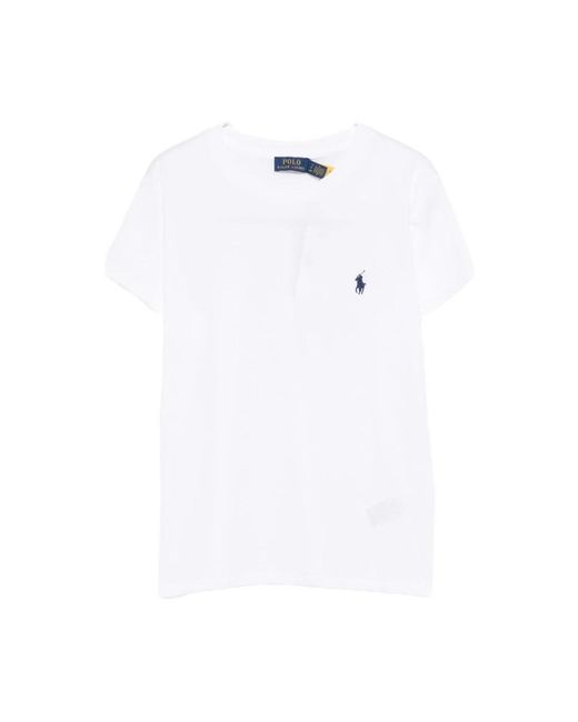 Polo Ralph Lauren White T-Shirts