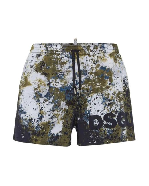DSquared² Green Beachwear for men