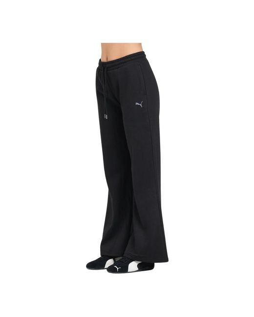 Wide Trousers di PUMA in Black