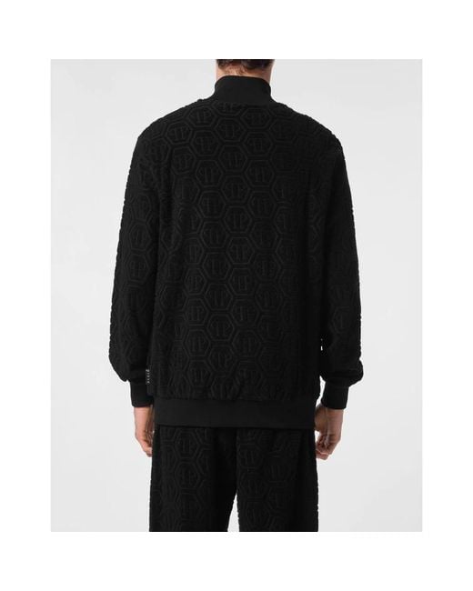 Zip-Throughs Philipp Plein de hombre de color Black