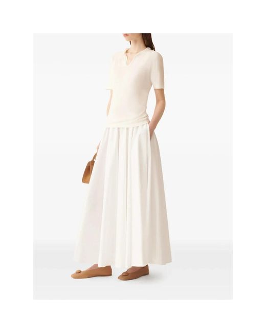 Fabiana Filippi Natural Polo Shirts