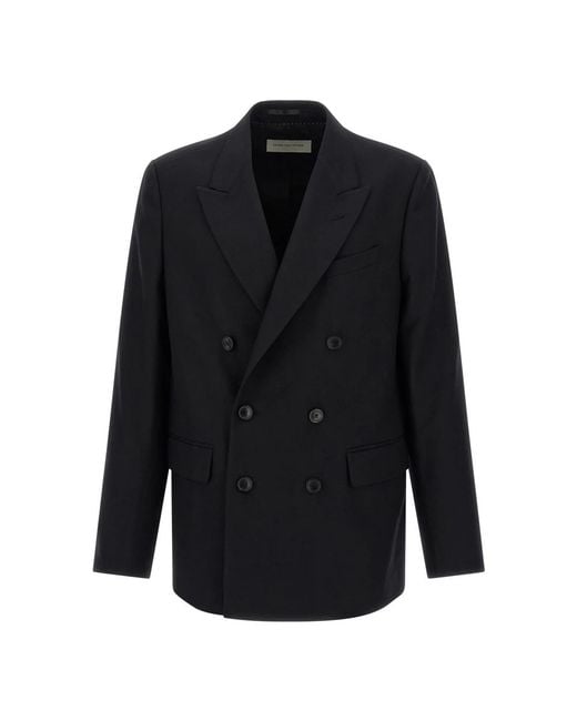 Dries Van Noten Black Blazers for men