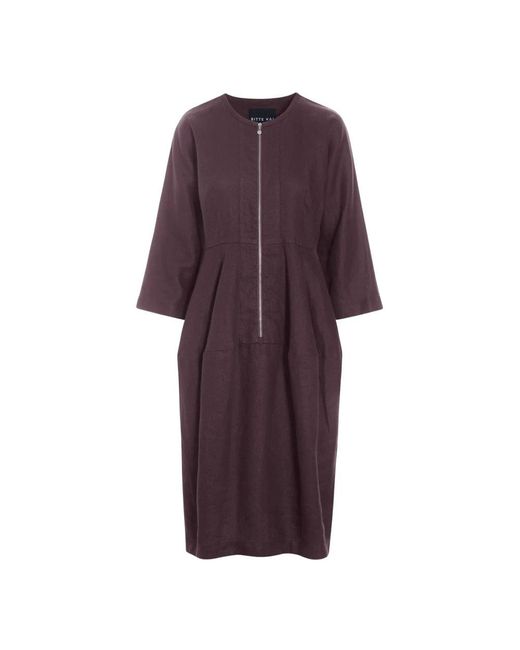 Bitte Kai Rand Purple Midi Dresses