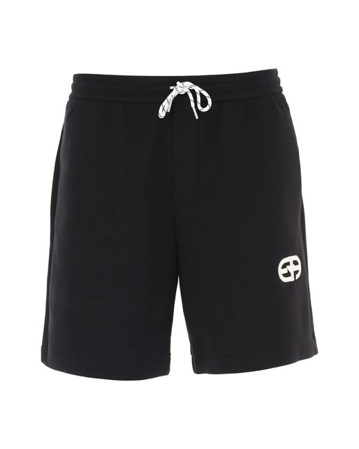 Armani Black Casual Shorts for men