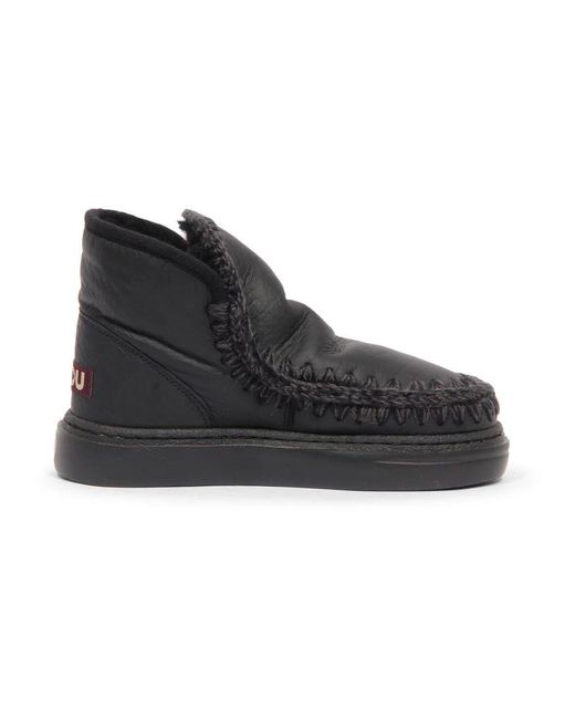 Mou Black Eskimo Bold Sneaker Stiefel