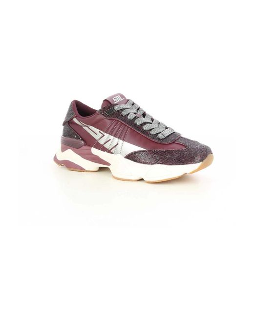 Steve Madden Purple Bordeaux Setback-R Damenschuhe