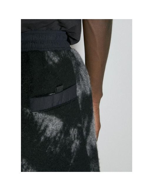 Y-3 Fleece bermuda shorts in Black für Herren