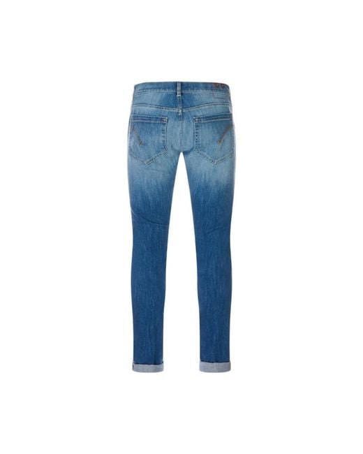 Dondup Blue Slim-Fit Jeans for men