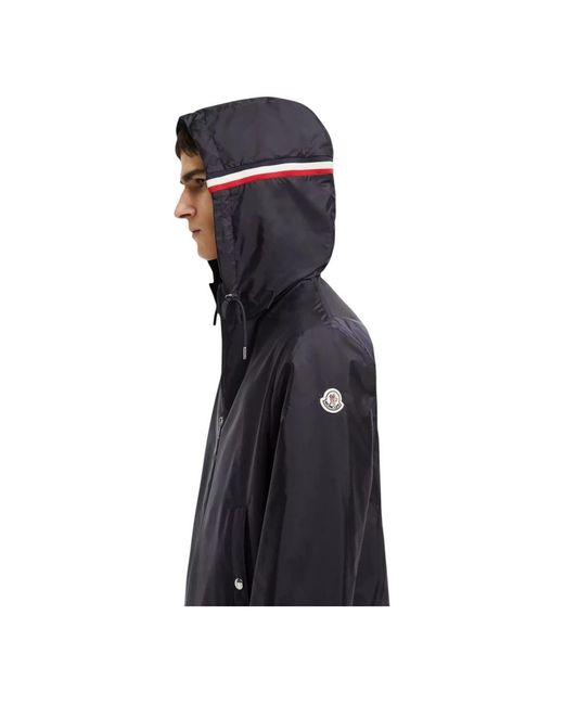 Moncler Blue Light Jackets for men