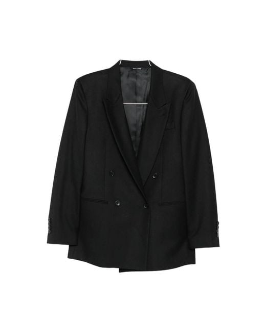 Reveres 1949 Black Blazers for men
