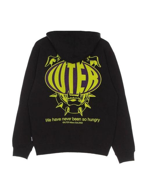 Iuter Black Hoodies for men