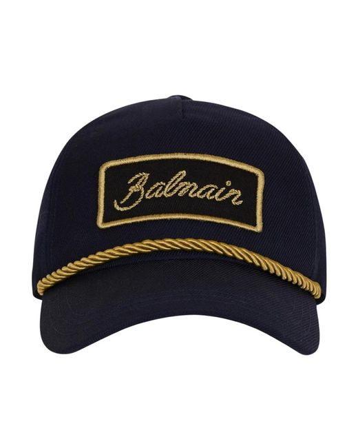 Caps Balmain de hombre de color Blue