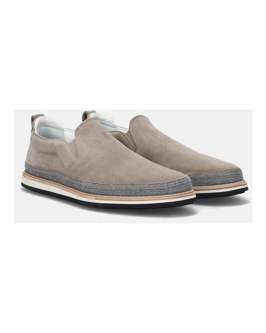 Fabi Gray Loafers for men