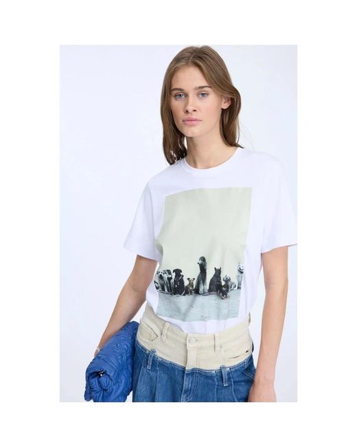 Munthe White T-Shirts
