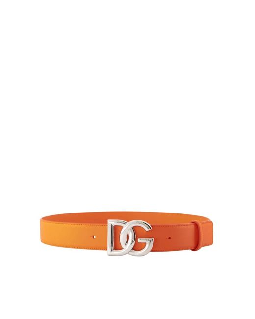 Accessories > belts Dolce & Gabbana pour homme en coloris Orange