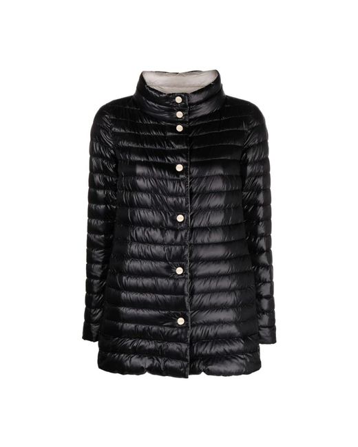Abrigos De Invierno Grises, Mujer, Talla Herno de color Black