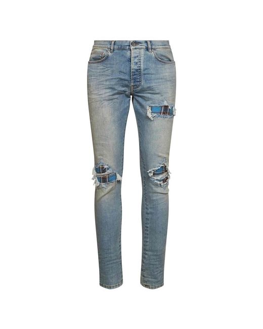 Amiri Blue Slim Fit Jeans for men