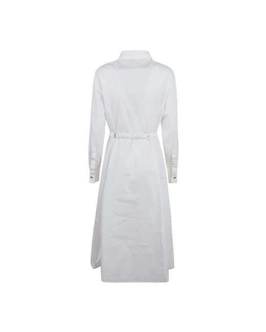 Versace Gray Shirt Dresses