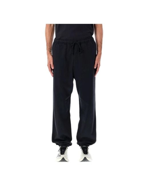 Y-3 Black Sweatpants for men