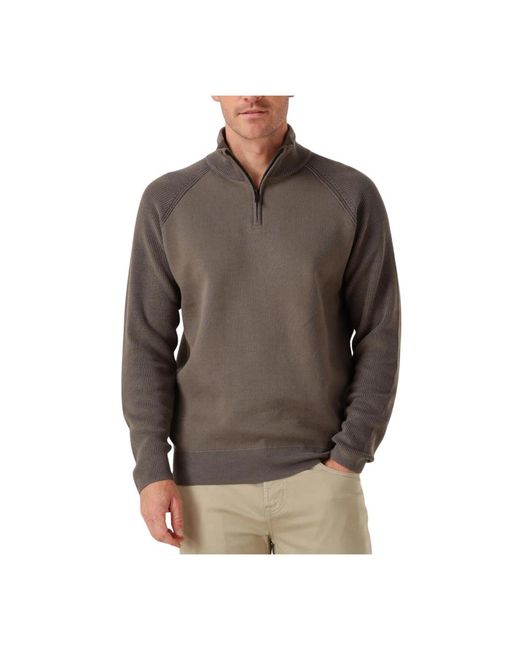 Genti Brown Turtlenecks for men
