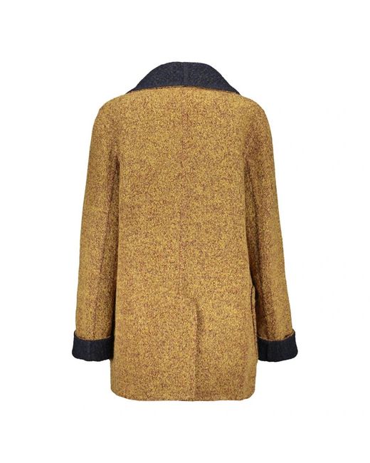 Missoni Jassen ,Geel ,Wol Omkeerbare Wollen Jas Met Toggle Knopen in het Yellow