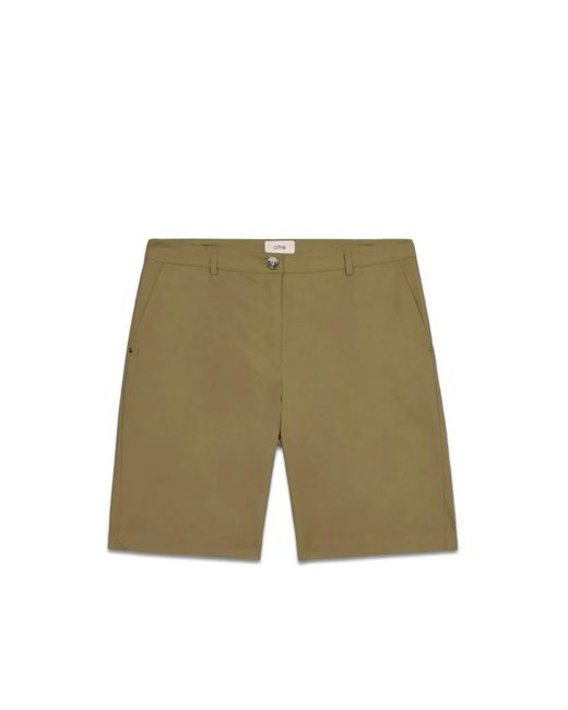 Casual Shorts Oltre de color Green